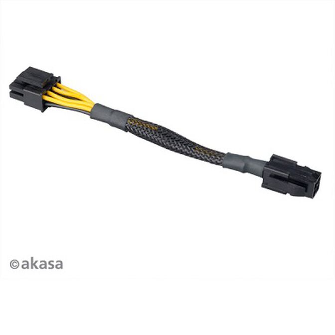 Akasa 4 pin to 8 pin ATX PSU adapter cable (AK-CBPW10-15BK)