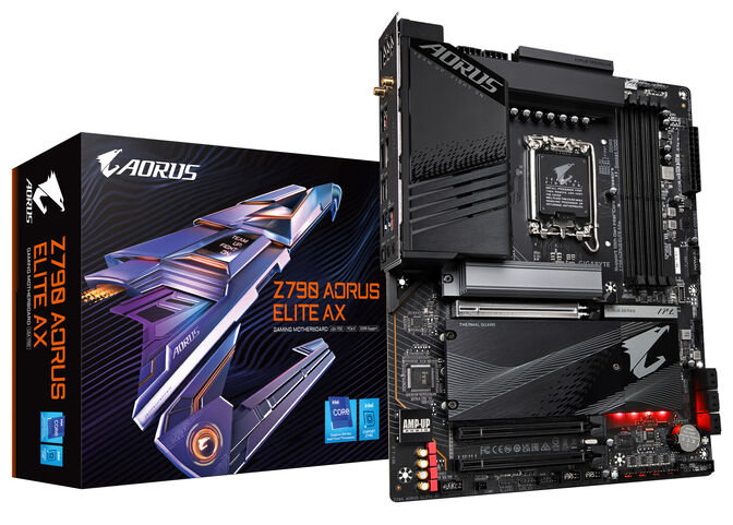 B Grade Gigabyte Z790 Aorus Elite AX (LGA 1700) DDR5 ATX Motherboard