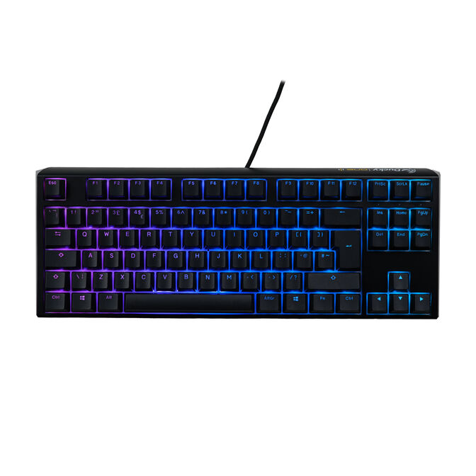 B Grade Ducky One 3 Classic TKL USB RGB Mechanical Gaming Keyboard Cherry Black