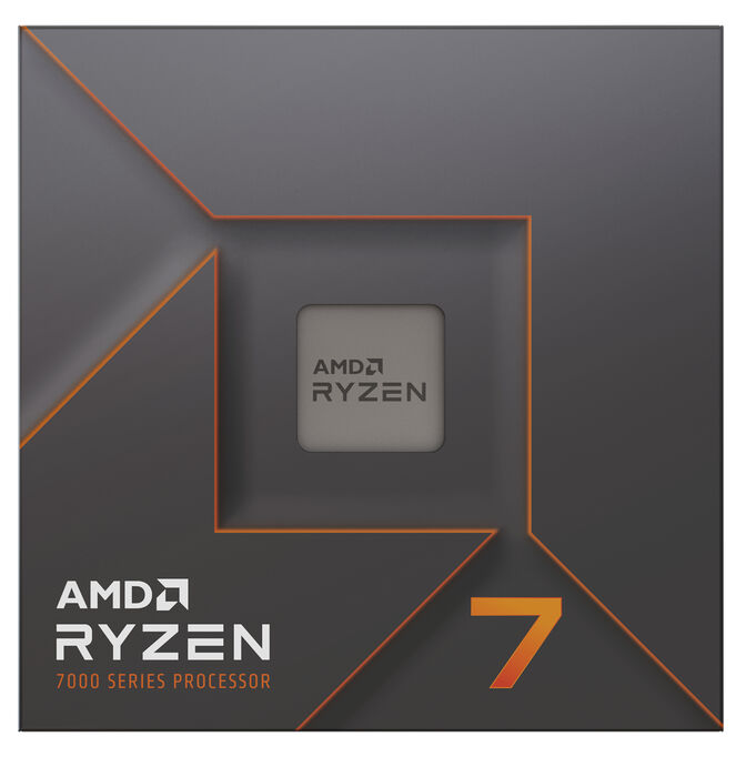 B Grade AMD Ryzen 7 7700X Eight Core 5.40GHz  (Socket AM5) Processor - Retail