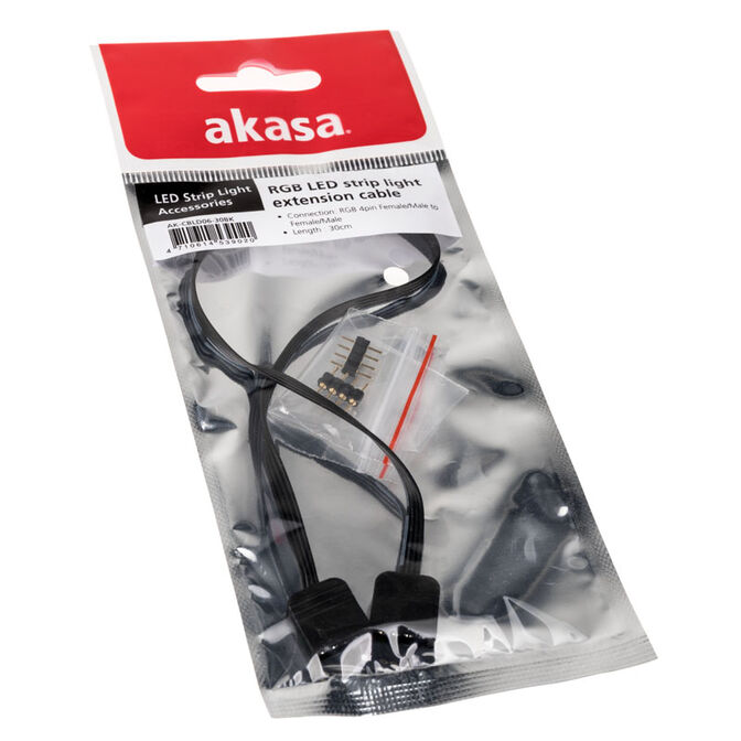 Akasa RGB LED Extension Cable 30cm