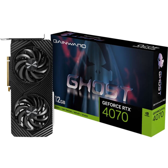B Grade Gainward GeForce RTX 4070 Ghost 12GB GDDR6X PCI-Express Graphics Card