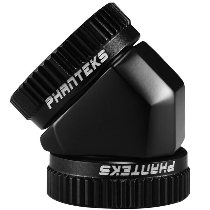 Phanteks 16mm Hard Tube Adapter 45° - Black