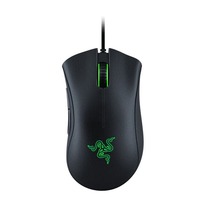 Razer Deathadder Essential Ergonomic USB Optical Wired Gaming Mouse - Black (RZ01-03850100-R3M1)