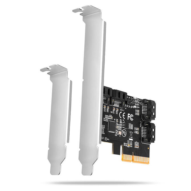 AXAGON PCES-SA4X4 PCIe Controller 4x internal SATA 6G port LP Controller Card