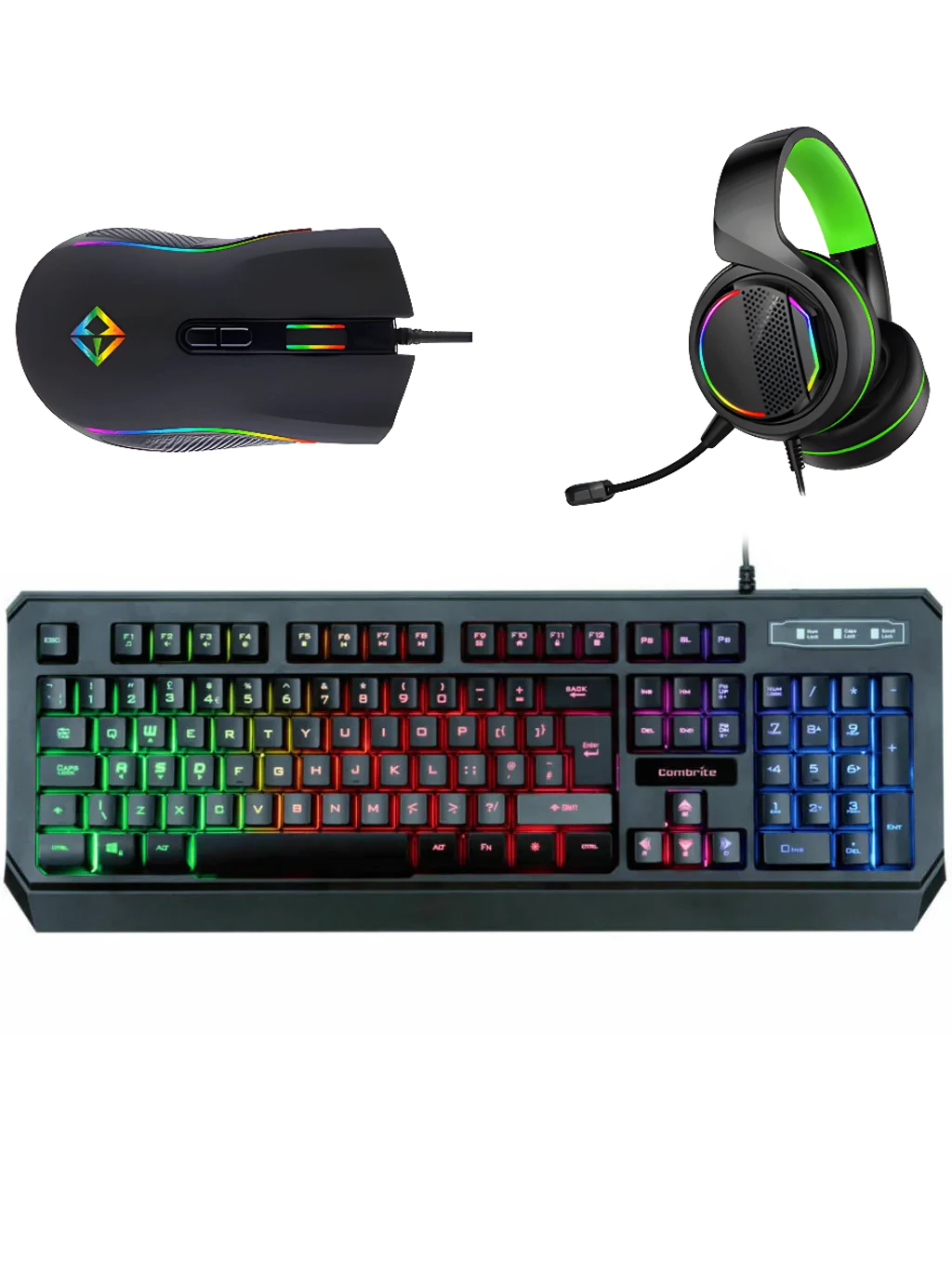 Bedrock peripherals bundle – gaming PC accessories in one box