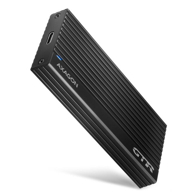 AXAGON EEM2-GTR M.2 SSDs USB-C 3.2 Gen 2 External Enclosure - Black