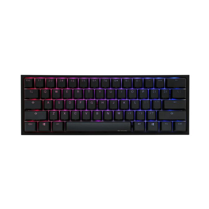 B Grade Ducky One2 Mini 60 RGB USB Mechanical Gaming Keyboard Red Cherry MX Swit