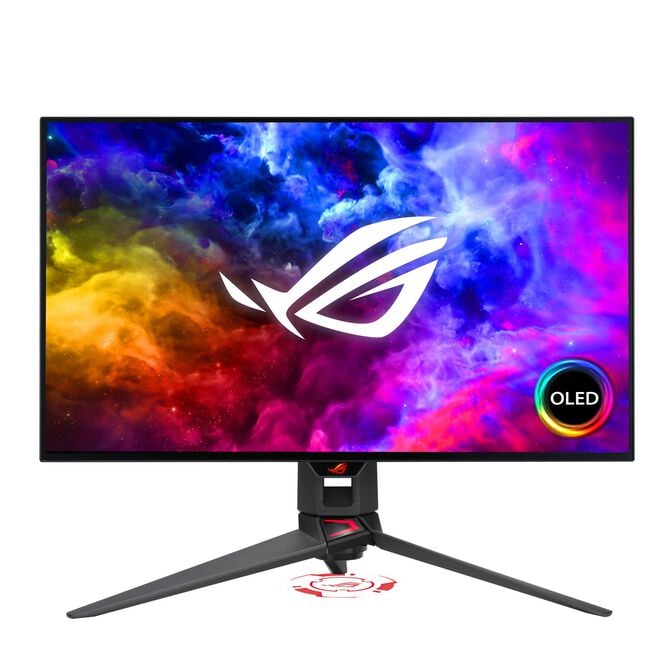 B Grade ASUS 27 ROG Swift PG27AQDM 2560x1440 OLED 240Hz 0.03ms FreeSync HDR Wide