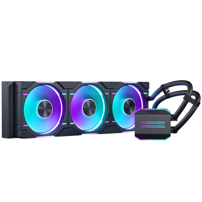 Phanteks Glacier One D30 360mm Black RGB All In One CPU Water Cooler