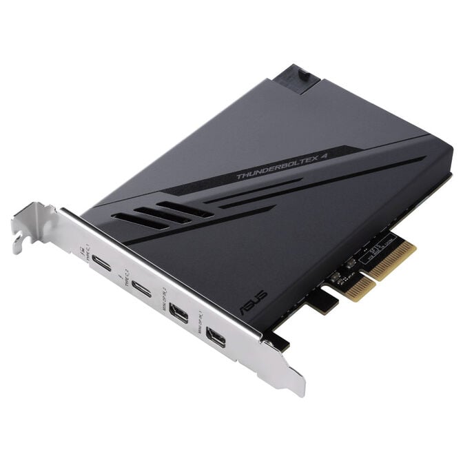 B Grade ASUS ThunderboltEX 4 Dual Thunderbolt 4 (USBC) DisplayPort 1.4 PCIe 3.0