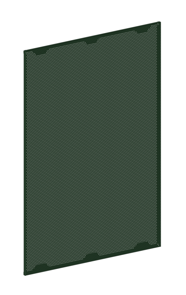SSUPD Meshroom S - Push Pin Mesh Side Panel - Sage Green