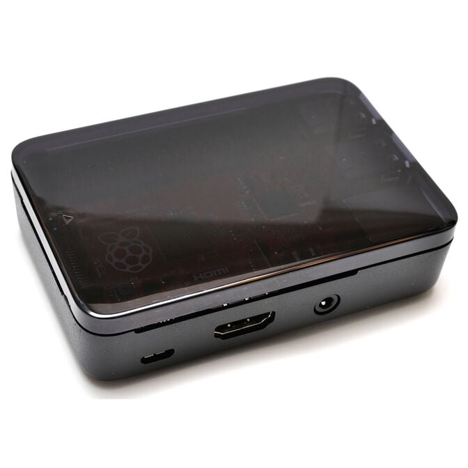 Raspberry Pi Short Crust Plus B+ Compatible Case - Black