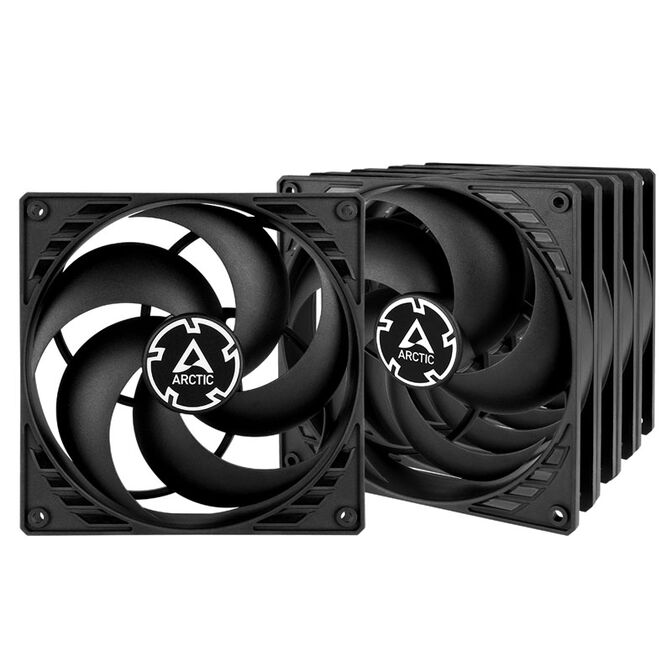 Arctic P14 Black Fan Five Pack - 140mm