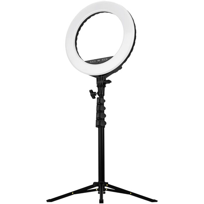 B Grade Streamplify LIGHT 14 Ring Light 100 - 240V White LED - Black