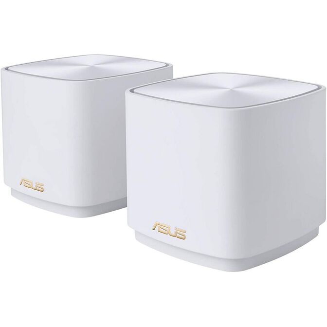 Asus Zenwifi XD4 2 Pack Whole-Home Dual-band Mesh WiFi 6 - White