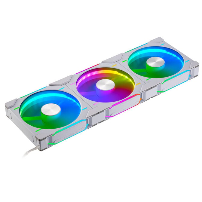 Phanteks D30 140mm DRGB PWM Triple Fan Pack - White