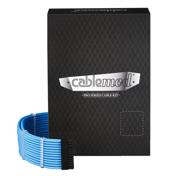 B Grade CableMod PRO ModMesh C-Series AXi HXi RM Cable Kit - Light Blue